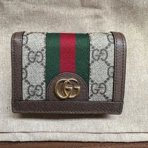Gucci GG Supreme Ophidia Card Case Wallet